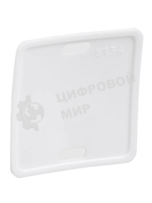 Бирка кабельная IEK У-134 (квадрат 55х55 мм)