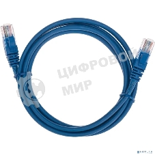 Патч-корд U/UTP Rexant cat.5e, RJ45-RJ45, 26AWG, ZH нг(А)-HF, синий, 1,5 м