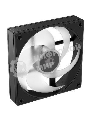 Вентилятор для корпуса ID-COOLING AS-120-ARGb-K черный 120мм 2000rpm 27.2db 4-pin
