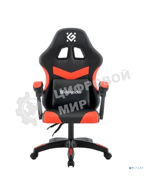 Кресло игровое Defender Runa черный/красн,класс 2, PU