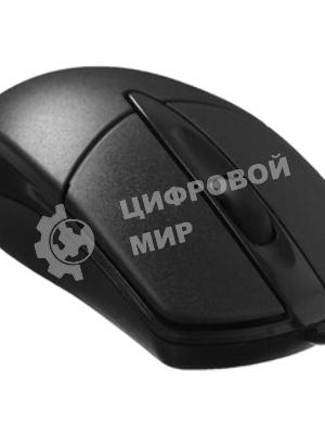 Мышь проводная Oklick 275M черный, 1000 dpi, USB, кнопки - 3