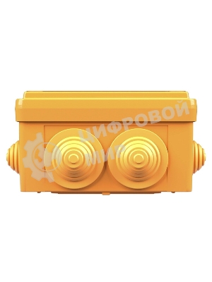 Коробка ответвительная DKC FSB11604 FS 100х100х50мм 6р 450В 6А 4кв.мм с каб. вводами и клеммн. IP56 пластик.