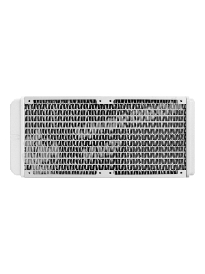 Комплект водяного охлаждения ExeGate BlackWater-240.PRISM.PWM.ARGB.White (3 PIN 5V ADDRESSABLE RGB подсветка, LGA1954/1851/1700/1200/115x/2066/2011/AM5/AM4, TDP 260W, 2x Fan 120mm 4pin PWM 600-1800RPM Hydro bearing, помпа 3pin 2700RPM, макс. шум 37db, с термопастой, на винтах, белый, RET)