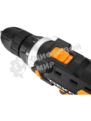Дрель-шуруповерт Deko Banger 20V ONE+, 20 В, 1,5 Ач, 42 Нм, щеточный