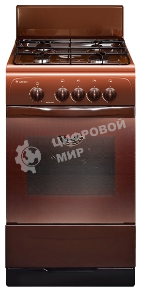 Плита газовая Gefest ПГ 3200-08 К19 коричневый, конфорок 4 шт, духовка 42 л, 50 см x 85 см x 53 см