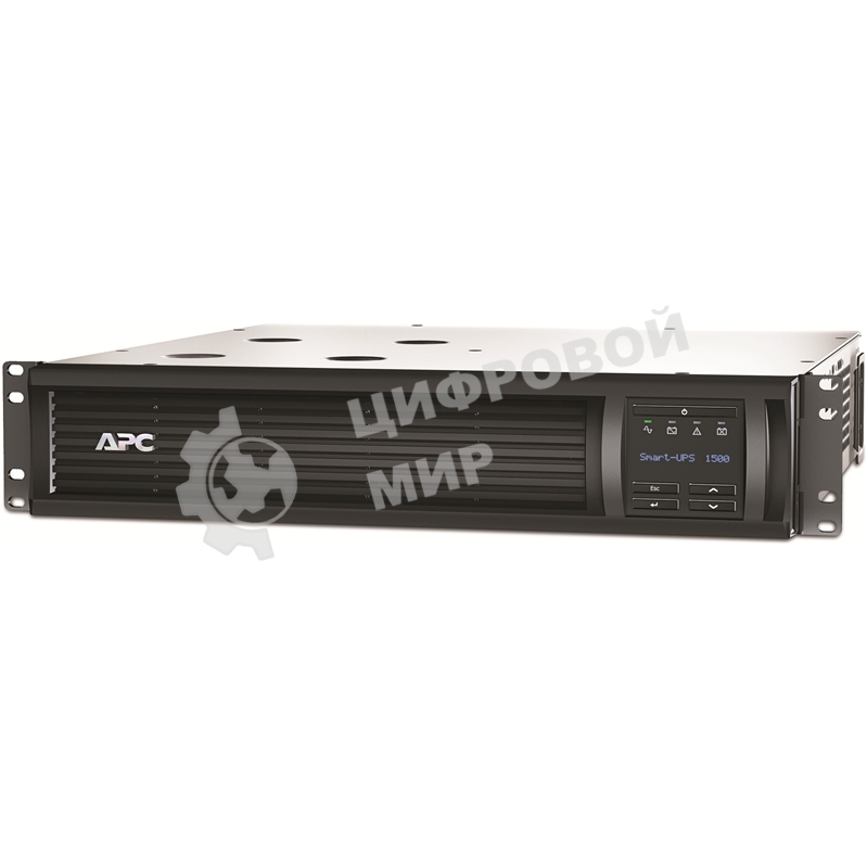 Источник бесперебойного питания APC Smart-UPS SMT1500RMI2UNC 1000Вт 1500ВА черный