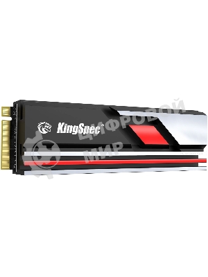 Накопитель SSD KingSpec XG7000 XG7000-1Tb PRO, 1Tb, PCIe 4.0 x4, M.2 2280, NVMe, R/W 7400/6600, с радиатором