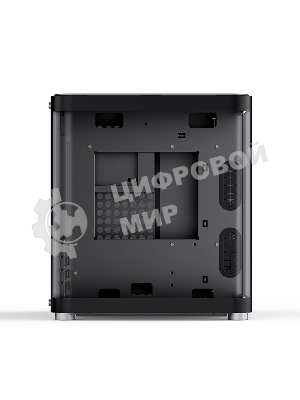 Корпус без блока питания Корпус JONSBO TK-1 Black 2.0 MATX без БП, mini-ITX, micro-ATX, черный