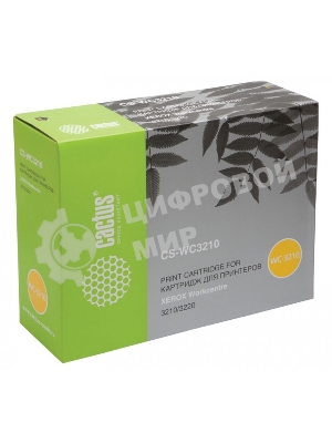 Картридж лазерный Cactus CS-WC3210 (106R01485) черный (2000 стр.) для Xerox WorkCentre 3210/3220X
