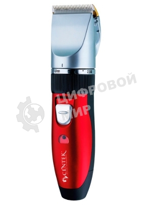 Машинка для стрижки Centek CT-2118 черный/красн