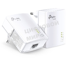 Сетевой адаптер TP-Link AV1000 Gigabit Powerline Starter KitSPEED: 1000 Mbps PowerlineSPEC: Broadcom CPU, HomePlug AV2, 1+1 Gigabit PortFEATURE: Plug and Play, tpPLC Utility, Pair for More SecurityKIT: 2× TL-PA7017