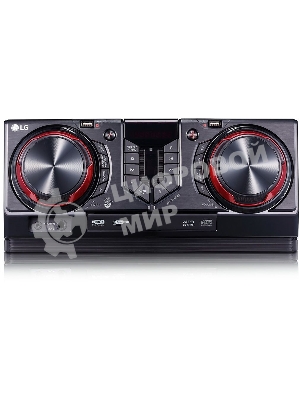 Мини-аудиосистема LG CJ44 черный 480Вт FM USB BT