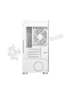 Компьютерный корпус без блока питания PCCooler LM300 ARGb WH, Tempered Glass Mid Tower, белый, ABS, TG, SPCC, 1x120мм ARGb mATX, ITX 170/330/mm 2x2.5