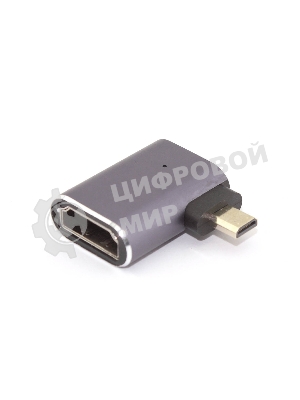 Переходник micro HDMI на HDMI влево