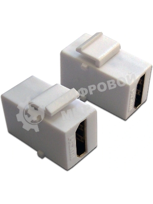 Модуль Keystone, HDMI, мама-мама, 180 градусов, белый