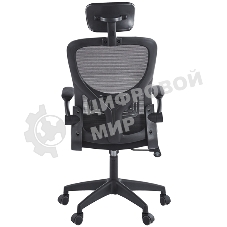 Кресло компьютерное Chairman CH633 черный, черный пластик