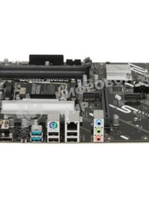 Материнская плата ASUS PRIME A620M-A-CSM, AM5, AMD A620, 4xDDR5, 4xSATA, 2xM.2, 1xPCIe 4.0 x16, 2xPCIe 3.0 x1, 1xVGA, 1xHDMI, 1xDP, 1x1Gb LAN, 2xUSB-A 5Gbps, 4xUSB-A 2.0, 3x3.5 мм, 7.1, mATX