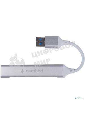 USB-концентратор Gembird UHB-C206, USB, USB 3.0/3xUSB 2.0, USB