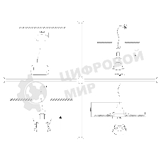 TN11323 BK черный IP44 GU5.3 D90*34