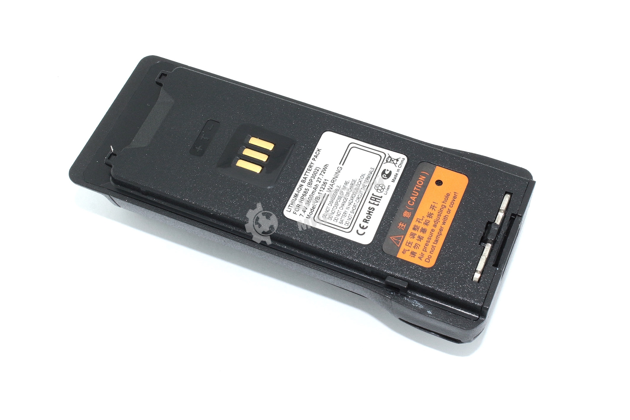 Аккумулятор для Hytera HYT HP605, HP685 (BP3002) 3600mAh 7.7V Li-ion