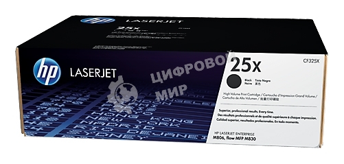 Тонер Картридж HP CF325X черный для HP LJ Flow M830z/M806x+/M830z/M806dn/M806x (40000 стр.)
