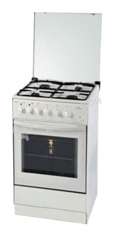 Плита комбинированная Darina 1B KM 441 306 W белый/черный, конфорок 4 шт, духовка 50 л, 50 см x 85 см x 53 см