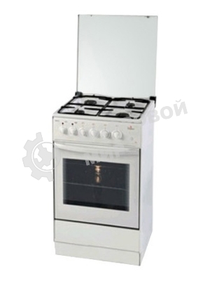 Плита комбинированная Darina 1B KM 441 306 W белый/черный, конфорок 4 шт, духовка 50 л, 50 см x 85 см x 53 см