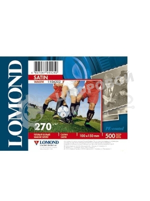 Фотобумага Lomond 1103105 10x15/260г/м2/500л./ярко-белый высокоглянцевое для струйной печати