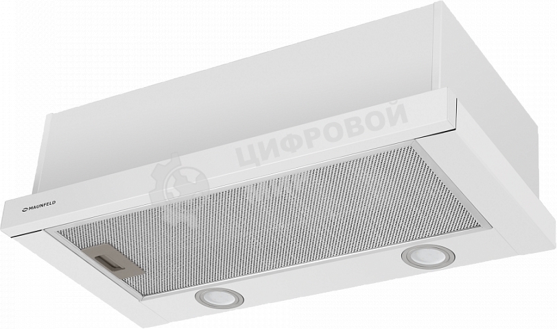 Вытяжка встраиваемая Maunfeld VS Light 60 белый, 60 см, 520 куб. м/ч, 56 дБ