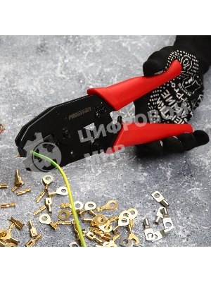 Кримпер PROconnect HT-236C для обжима автоклемм неизолированных 0.5-6.0 мм²