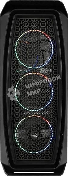 Компьютерный корпус Aerocool/Formula Aero One Eclipse-G-BK-v1 черный без БП ATX 4x120мм 2xUSB 3.0 audio