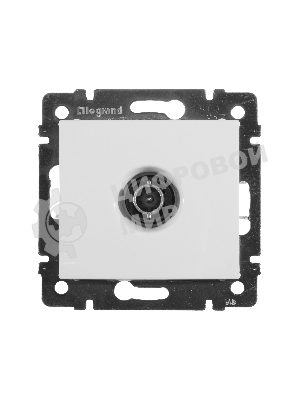 Телевизионная проходная розетка Legrand Valena 774431, белая, 14дБ
