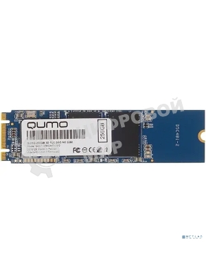 Накопитель SSD QUMO Novation, 256GB, SATA III, M.2 2280, R/W 560/540