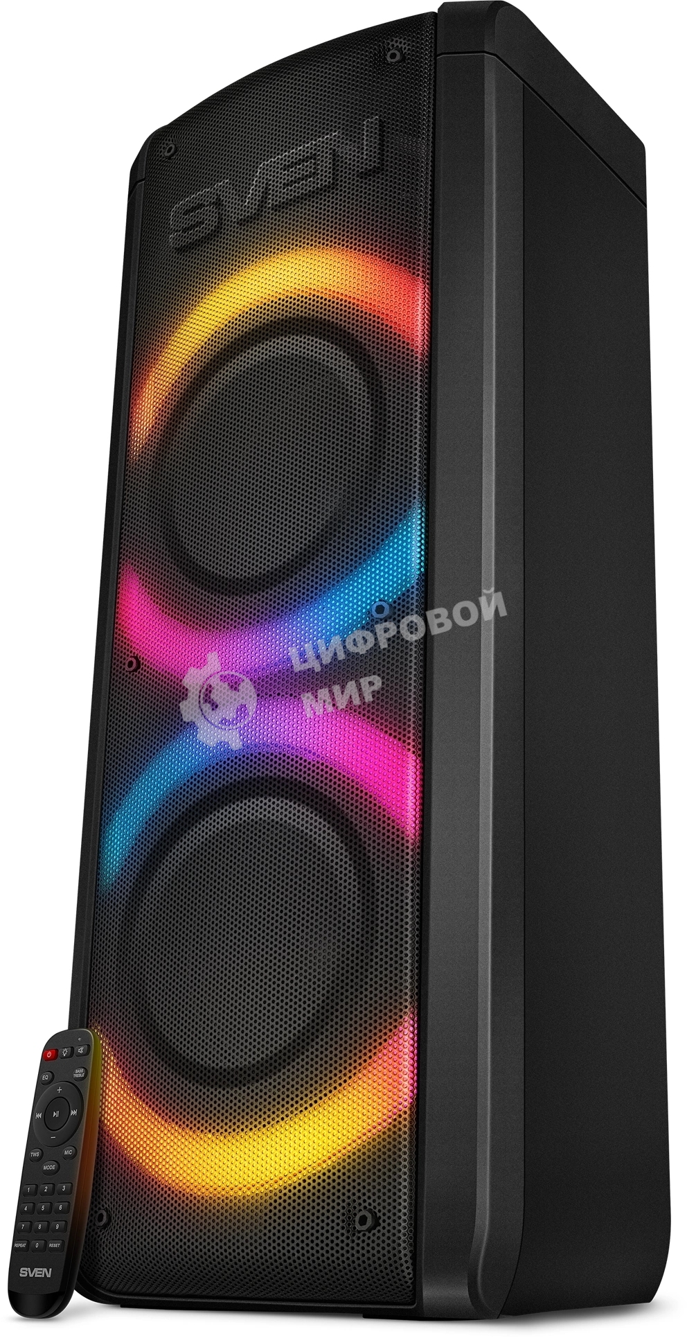 Портативная акустика Sven АС PS-710 черный 100 Вт Bluetooth