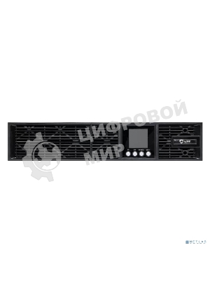 Источник бесперебойного питания СайберЭлектро ИБП ЭКСПЕРТ-II-1000Р Онлайн, Стойка/Напольный 1000ВА/1000Вт. USB/RS-232/SNMP Slot/EPO/RJ-11/RJ-45 (8 IEC С13) (12В/9А·ч. х 2 LEOCH) 2U