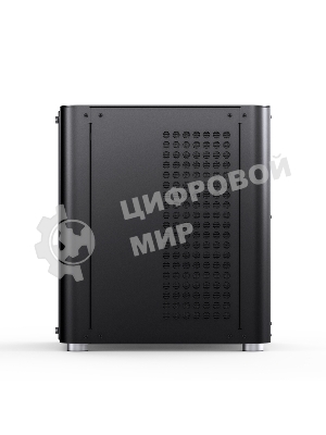 Корпус без блока питания Корпус JONSBO TK-1 Black 2.0 MATX без БП, mini-ITX, micro-ATX, черный