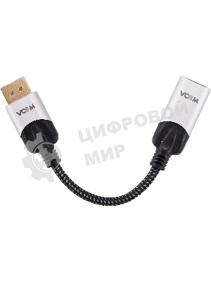 Адаптер DisplayPort(M) ---> HDMI(F) 0.15m 8K@60Hz VCOM