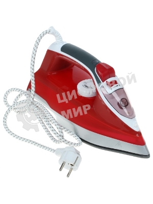 Утюг Kelli KL-1622 красный, 2200 Вт, 100 г/мин, 400 мл