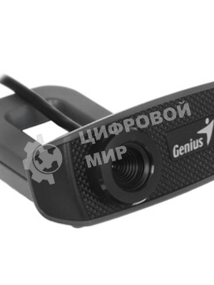 Веб-камера Genius FaceCam 1000X 1280x720, 30 кадр/с, USB, микрофон, универсальное крепление