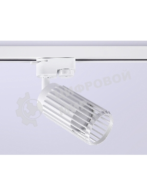 Трековый однофазный светильник Ambrella light GL5157 WH белый GU10 D60*120
