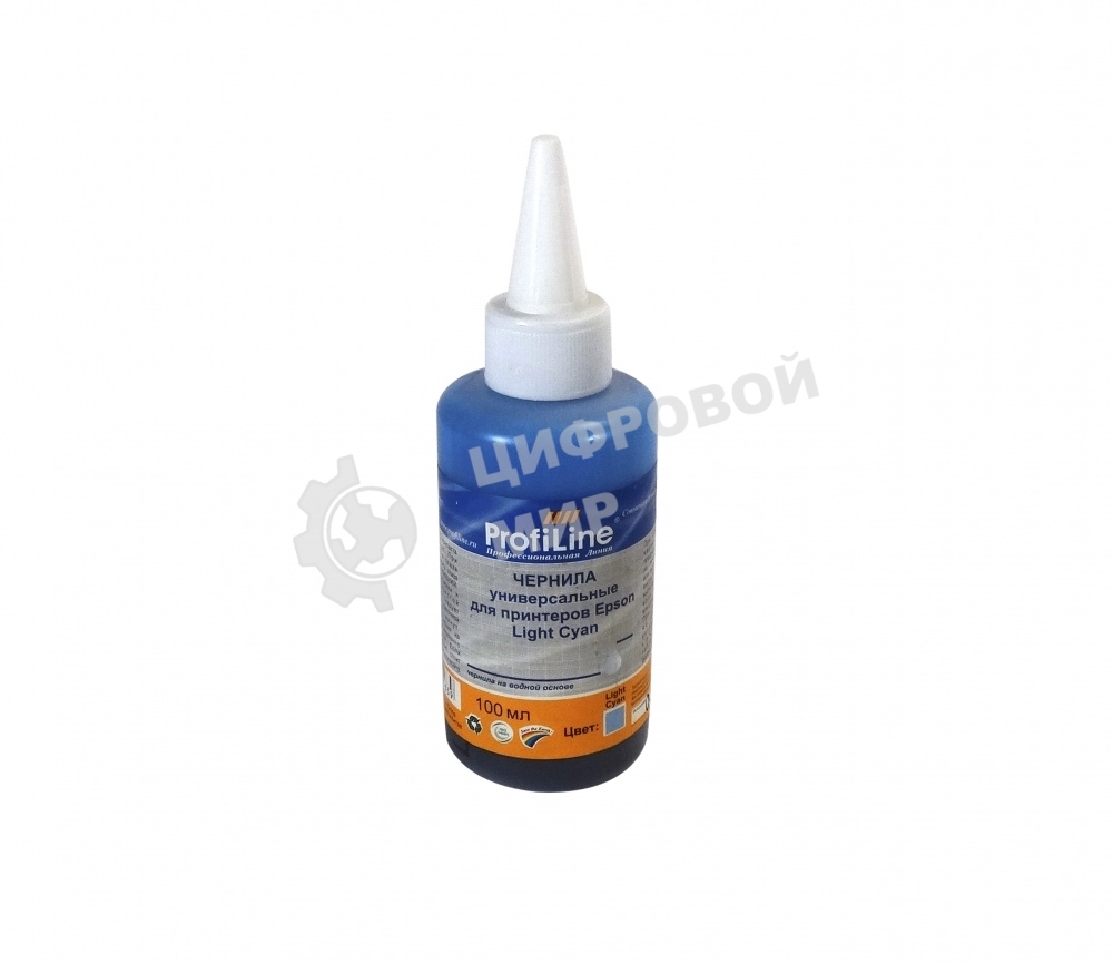 Чернила для принтеров Epson универсальные Light Cyan 100 мл водн ProfiLine