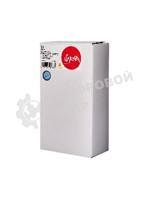 Картридж струйный Sakura C9373A (№72 Yellow) для HP, желтый, 130 мл.