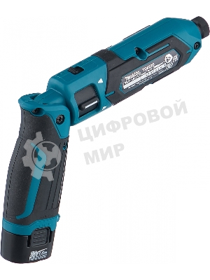 Отвертка аккумуляторная MAKITA TD022DSEак уд 7.2В 2х1Ач Li-Ion 2450об/м 25Нм 1/4'' 0.56кг сумка подсветка