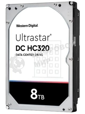 Жесткий диск Western Digital SAS 8TB 7200RPM 12GB/S 256MB DC HC320 0B36400 HGST