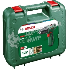 Дрель-шуруповерт Bosch EasyDrill 1200, 12 В, 1.5 Ач, 30 Нм, щеточный