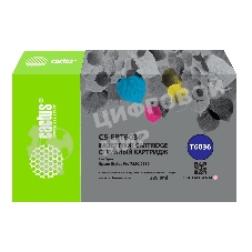 Картридж струйный Cactus CS-EPT6036 (T6036) светло-пурпурный пигментный (220 мл) для Epson Stylus PRO 7880/9880