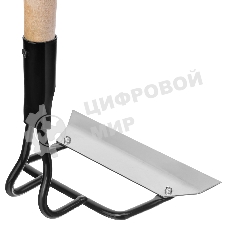 Мотыга Сибртех из нержавеющей стали 200x50 мм с черенком