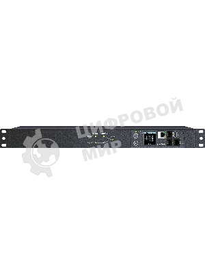 Блок распределения питания ATS CyberPower 1U type, 16Amp, plug IEC 320 C20, (8) IEC 320 C13 (2) IEC 320 C19