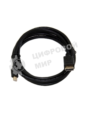 Кабель-переходник Telecom (TA682-1.8M) 4K*60Hz 1.2V Mini DisplayPort M <--> DisplayPort M 1,8м 6926123463314