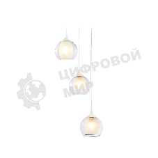 Подвесной светильник TR3540/3 WH/CL/FR белый/прозрачный/белый матовый E27*3 max 40W D281*800